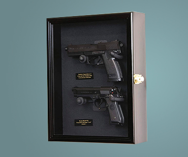 Gun Wall Mounted Display Cases