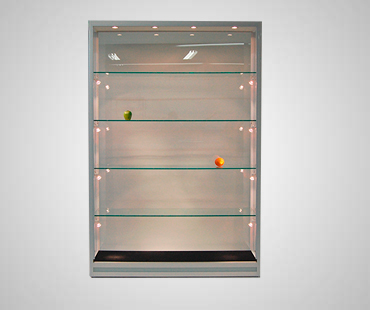 Gun Metal Display Cases